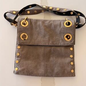 Hammitt Montana Reversible Crossbody Bag with Gold Grommets